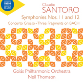 Album artwork for Santoro: Symphonies Nos. 11 & 12