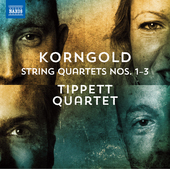 Album artwork for Korngold: String Quartets Nos. 1-3