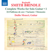 Album artwork for Smith Brindle: Complete Works for Solo Guitar, Vol