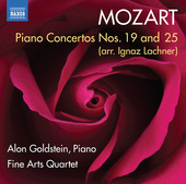 Album artwork for W.A. Mozart: Piano Concertos Nos. 19 & 25 (arr. I.