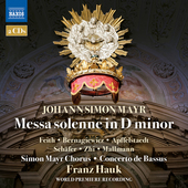 Album artwork for Mayr: Messa solenne in D Minor