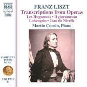 Album artwork for Liszt: Transcriptions from Operas