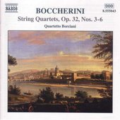 Album artwork for Boccherini: String Quartets op. 32, nos. 3-6