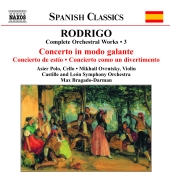 Album artwork for Rodrigo: Complete Orchestral Works Vol 3