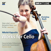 Album artwork for Kapustin: Works for Cello / Rauh