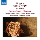 Album artwork for Grigory Smirnov: Dowson Songs & Chaconne