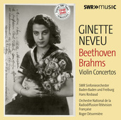Album artwork for Beethoven & Brahms: Violin Concertos