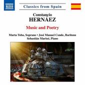 Album artwork for Hernáez: Music & Poetry