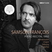 Album artwork for Piano Recital 1960 / Samson Francois