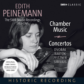 Album artwork for Edith Peinemann - SWR Studio Recordings 1952-65