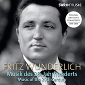 Album artwork for Fritz Wunderlich - Music of the 20th Century