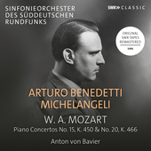 Album artwork for Mozart: Piano Concertos Nos. 15 & 20