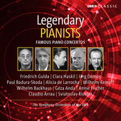 Album artwork for Legendary Pianists - Famous Piano Concertos