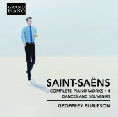 Album artwork for Saint-Saëns: Complete Piano Works, Vol. 4 – Dan