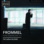 Album artwork for Frommel: Piano Sonatas Nos. 4-7