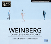 Album artwork for Weinberg: Complete Piano Works