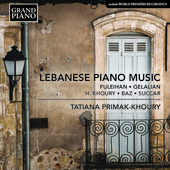 Album artwork for Lebanese Piano Music