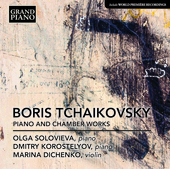 Album artwork for B. Tchaikovsky: Piano & Chamber Works