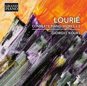 Album artwork for Lourié: Complete Piano Works, Vol. 2