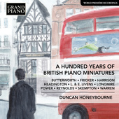 Album artwork for A Hundred Years of British Piano Miniatures