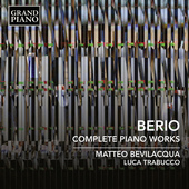 Album artwork for Berio: Complete Piano Works