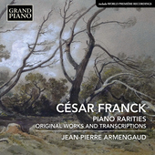 Album artwork for Franck: Piano Rarities - Original Works & Transcri
