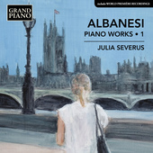 Album artwork for Albanesi: Piano Works, Vol. 1