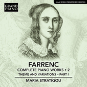 Album artwork for Farrenc: Complete Piano Works, Vol. 2 - Theme & Va