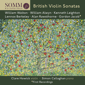 Album artwork for British Violin Sonatas - Clare Howick