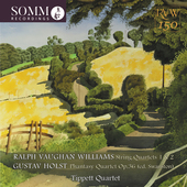 Album artwork for Ralph Vaughan Williams String Quartets Nos 1 & 2,
