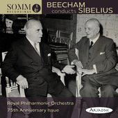 Album artwork for Thomas Beecham conducts Sibelius