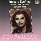 Album artwork for Seefried - Mozart, Flies, Brahms, Schubert, Wolf