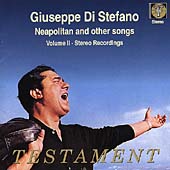 Album artwork for Giuseppe di Stefano: Neapolitan Songs Vol. 2