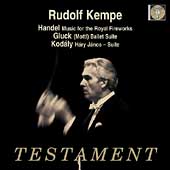 Album artwork for KEMPE CONDUCTS HANDEL / GLUCK / KODALY