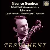 Album artwork for MAURICE GENDRON PLAYS TCHAIKOVSKY AND SCHUMANN