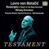 Album artwork for LOVRO VON MATACIC CONDUCTS MUSSORGSKY & RIMSKY-KOR