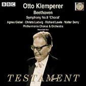 Album artwork for OTTO KLEMPERER CONDUCTS BEETHOVEN SYMPHONY NO.9