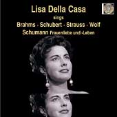 Album artwork for LISA DELLA CASA SINGS BRAHMS, SCHUBERT, STRAUSS, W