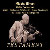 Album artwork for MISCHA ELMAN: THE COMPLETE DECCA RECORDINGS, VOL.1