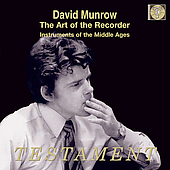 Album artwork for The Art of the Recorder / David Munrow