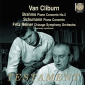 Album artwork for Brahms & Schumann: Piano Concertos Van Cliburn