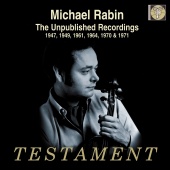 Album artwork for Michael Rabin The Unpublished Recordings