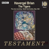 Album artwork for BRIAN. The Tigers. BBC Symphony/Friend