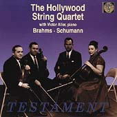 Album artwork for Hollywood String Quartet - Brahms & Schumann