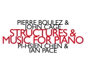 Album artwork for Pierre Boulez & John Cage: Structures & music for<