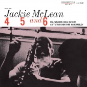Album artwork for Jackie McLean: 4, 5 and 6.  (SACD)