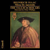 Album artwork for HEINRICH ISAAC: MISSA DE APOSTOLIS
