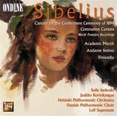 Album artwork for Sibelius: Cantata for Conferment Ceremony of 1894