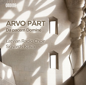 Album artwork for Arvo Pärt: Da pacem Domine