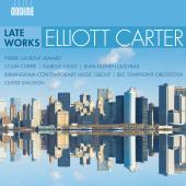 Album artwork for Carter: Late Works / Aimard, Faust, Queyras